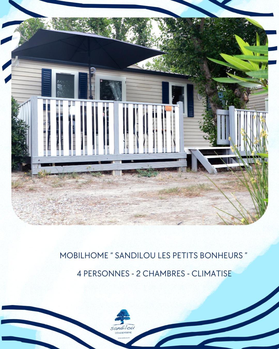 Sandilou Lespetitsbonheurs 2 Chambres Climatise Tv 西让 外观 照片